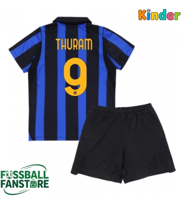 Inter Milan Marcus Thuram #9 Replik Heimtrikot Kinder 2026-27 Kurzarm (+ Kurze Hosen)